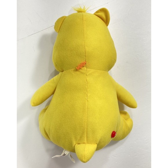 Care Bears 2006 Nanco 11"Plush Yellow Stuffed Toy Animal with Birthday Cupcake - Picture 2 of 12